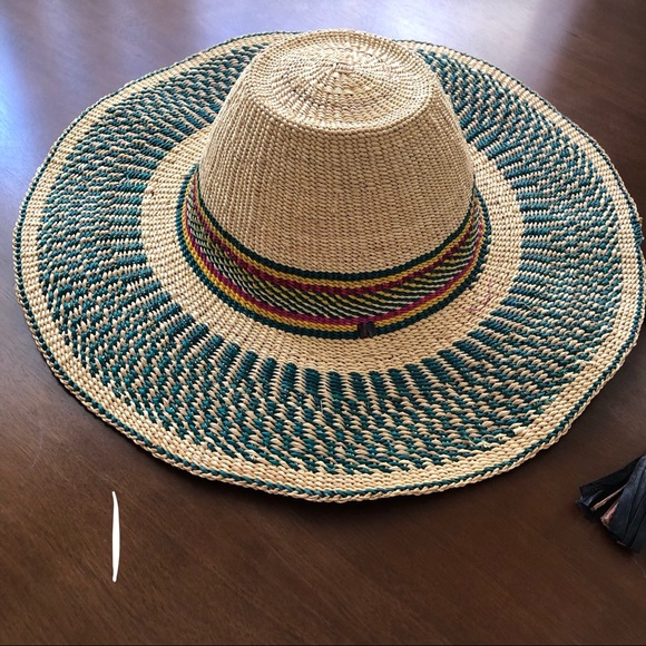 🌻 African Wide Brim Woven Straw Sun Hats 🌻 - Picture 5 of 8